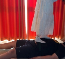 【睹物丝拍】安妮长裙小皮鞋白袜碾压胖狗 ACYC-5177